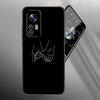Abstract Art Line Phone Case For Xiaomi Mi 10T 11i 11T Note 10 11 Lite NE F1 POCO F3 M3 X3 GT NFC M4 X4 Pro 5G Soft Black Cover