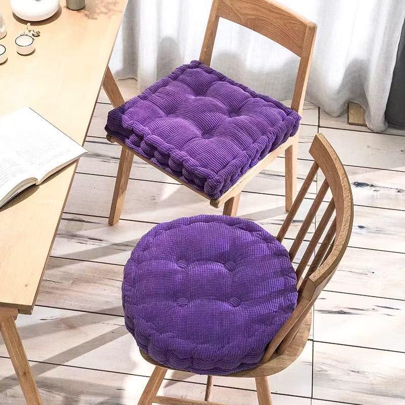 Corn Kernel Velvet Seat Cushion - Thickened Cotton Pad for Sofa, Car, Window, Chair, and Stool