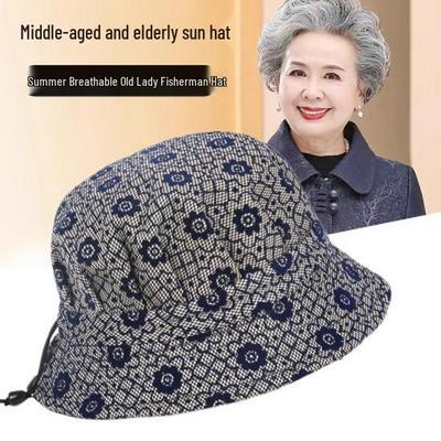 Pánský klobouk: Unisex rybářský styl na jaro a podzim, ochrana proti slunci, ideální pro babičku, dědečka a dospělé středního věku.