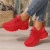 Shoes Female Summer Fashion New Women's Shoes Mesh Breathable Thick Bottom Retro Gump Shoes Korean Sports Shoes