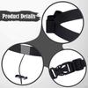 Adjustable Triathlon Number Belt with Loops, 6 Quick Release Food Ideal for Training,