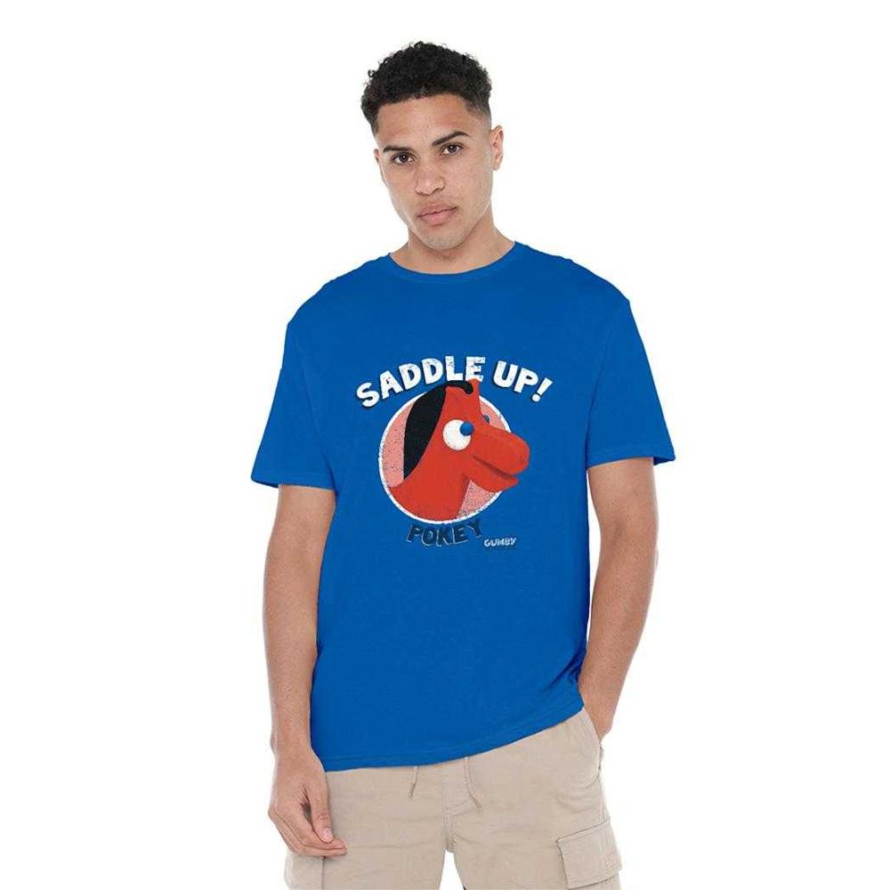 Gumby Unisex Adult Saddle Up T-Shirt