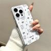 ins blue striped kitten iPhone17promax mobile phone case is suitable for Apple 16promax white background imd case 15.