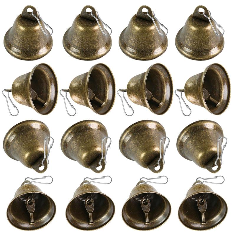 Copper Pet Collar Bells Extra Loud Anti-Theft Jingle Decor Charm for All Sized Pets Outdoor Use
