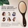 Steel Hair Brush Personalized  Wood Comb Metal Stainless Pin Hair Brushes Portable Detangling Hair Brush Massage Scalp Comb1