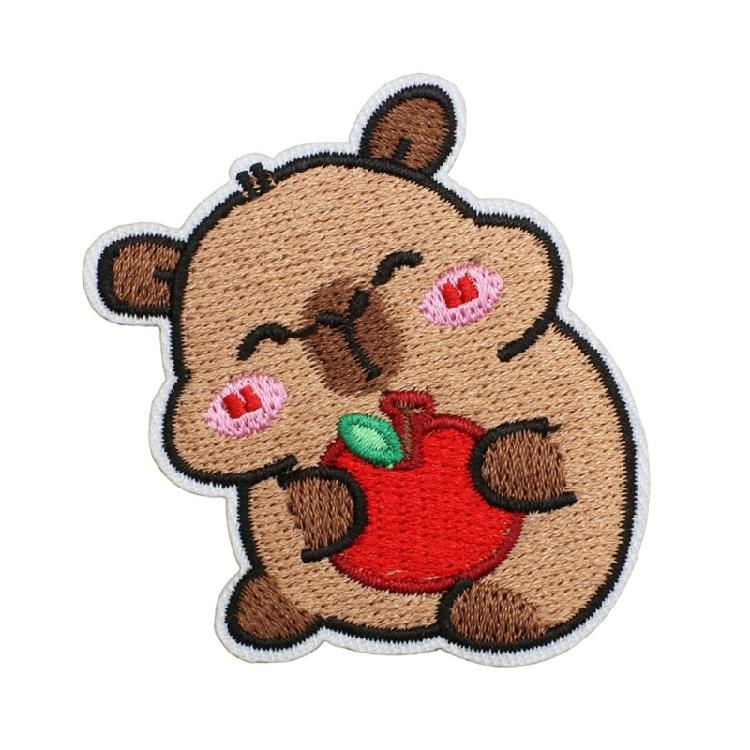 16 Pezzi Toppe Termoadesive con Disegno di Animali Cartoni Animati Ricamo Applicazione per Abbigliamento Bambini Zaini Cappelli Borse Decorazione Artigianale