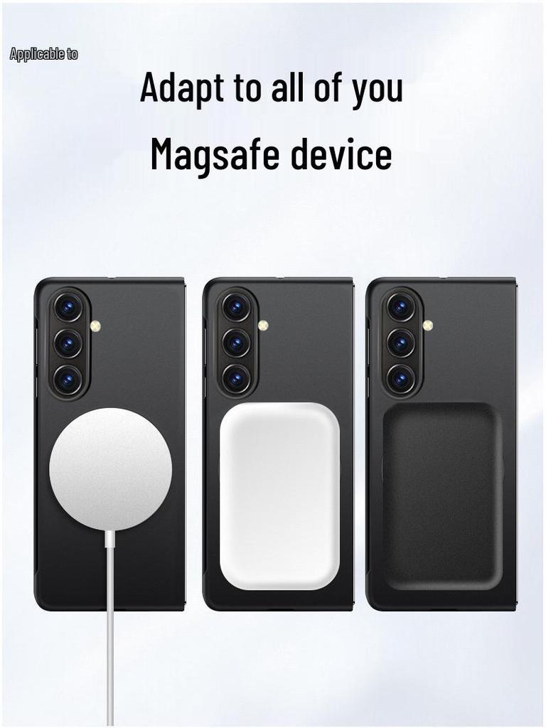 Samsung Z Fold7 Case: Foldable Screen 360° Rotating Magnetic Stand, Flip Cover, Anti-Fall Protection