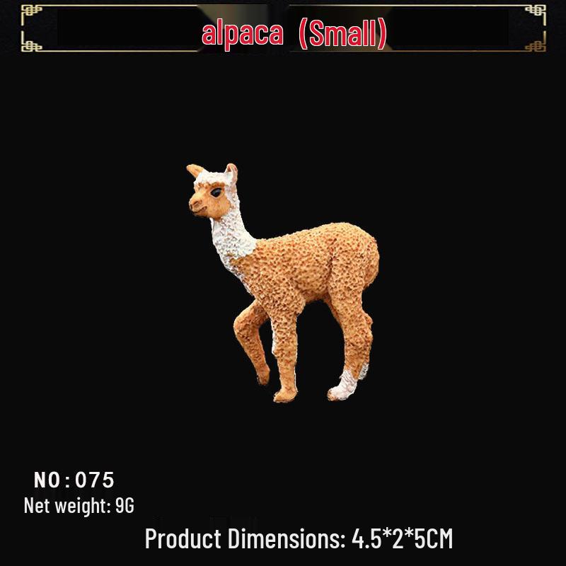 

Alpaca Grass Mud Horse Children s Educational Toy Display