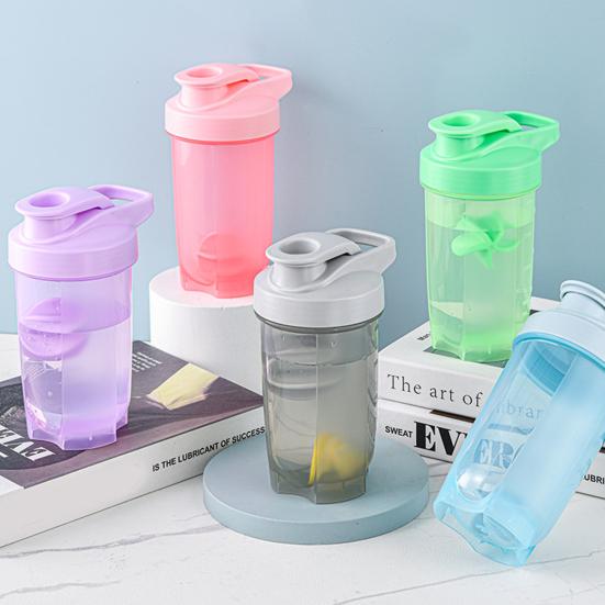 

1 комплект, 400 мл, герметичная портативная бутылка-шейкер, устойчивая к высоким температурам, чашка-шейкер для напитков, молока