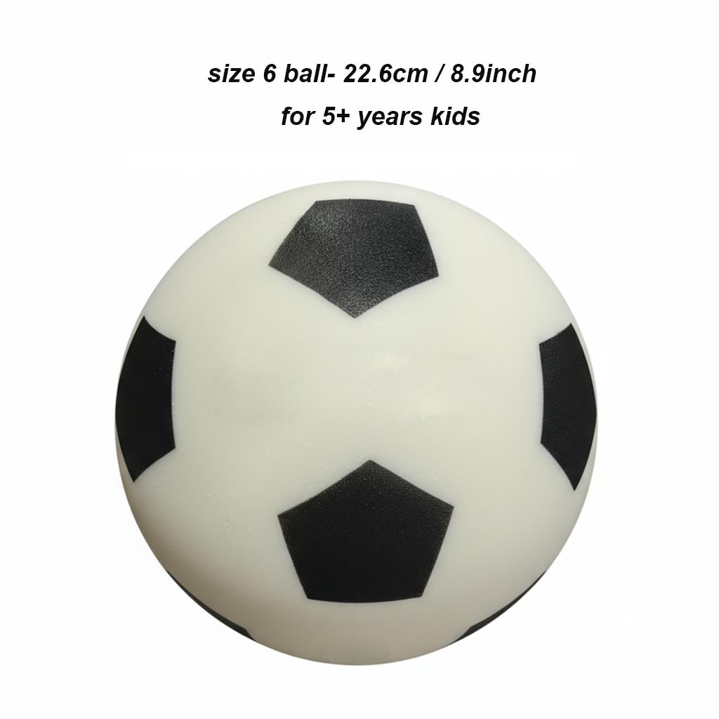 Stille Zaalvoetbal, Zacht Luchtloos Schuimvoetbal voor Kinderen, Stuitertrainingsbal, Veilig voor Thuis/Woonkamer