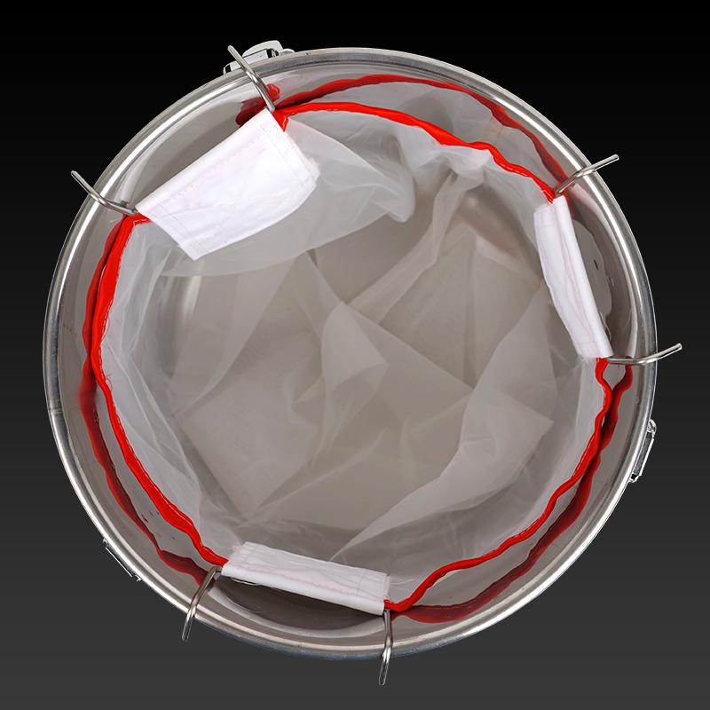 1 Stück Quadratisches Honigsieb Netz Verunreinigungen Filtration Nylon-Filtergewebe Imkerei Filterbeutel Bienenstockausrüstung Imkereiausrüstung