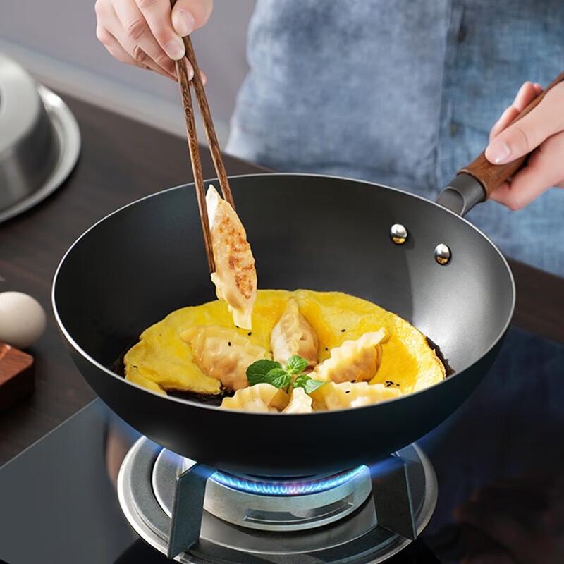 SUPOR Core Iron II Rust-Resistant Round Bottom Wok