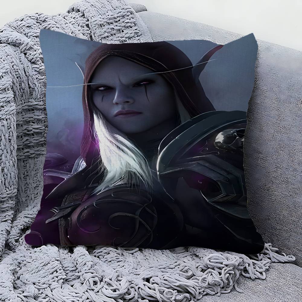 Game World Of Warcraft Cushion Cover Polyester Sofa Cushions Decorative Throw Pillows Home Decoration Pillowcover