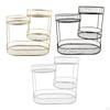 4 Layer Fruit Basket Kitchen Countertop Rack Multiuse Holder Metal Mesh Fruits Stand for Bread