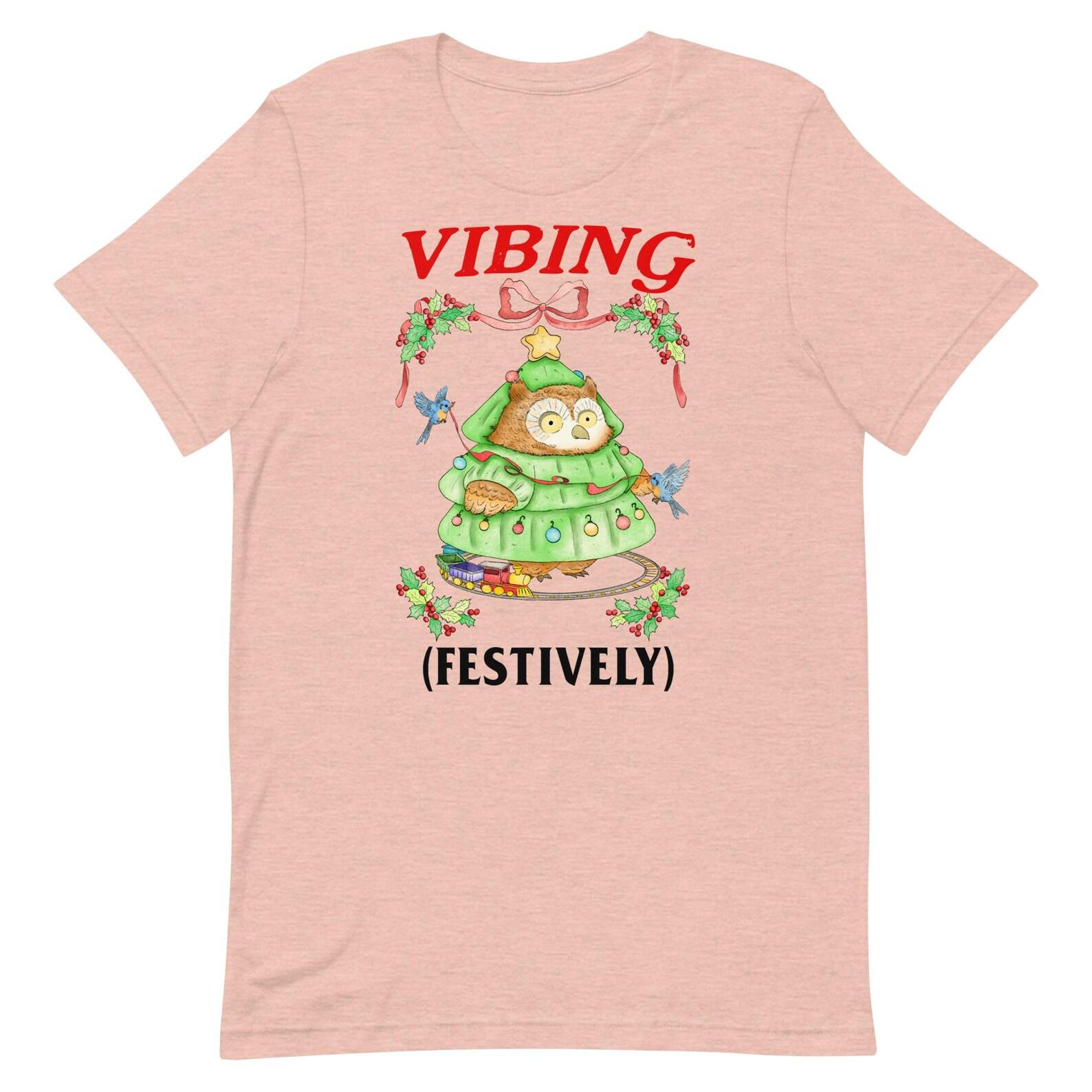 Festive Vibing Unisex t-shirt S