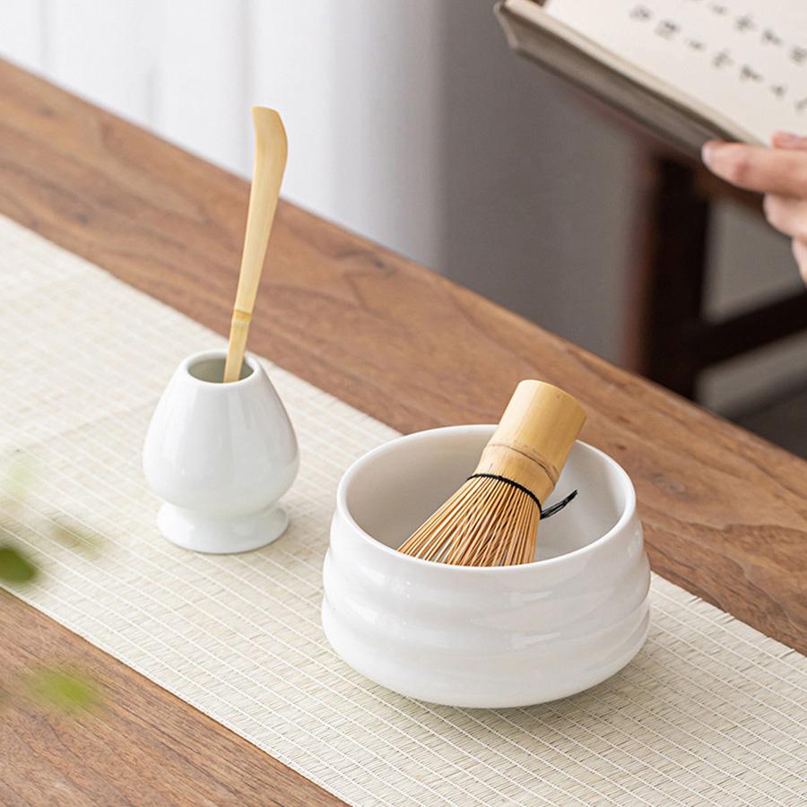 Set Cutie Cadou Ceremonia Ceaiului Japonez, Combinație Perie Matcha Tel de Ceai, Set Instrumente pentru Prepararea Ceaiului Matcha în Stilul Dinastiei Song
