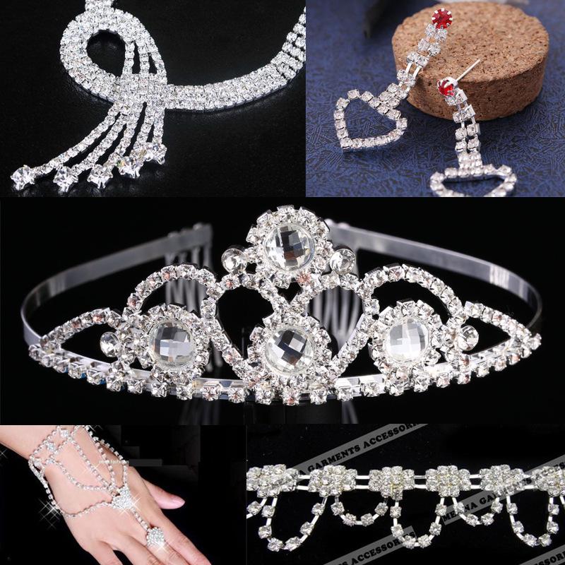 2-6mm Iridescent White Rhinestone Chain for DIY Jewelry & Phone Case Decoration