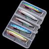 5pcs/box 40g Artificial Fishing Bait Set Crank Hook Fishing Lures Kit  Fishing Accessories