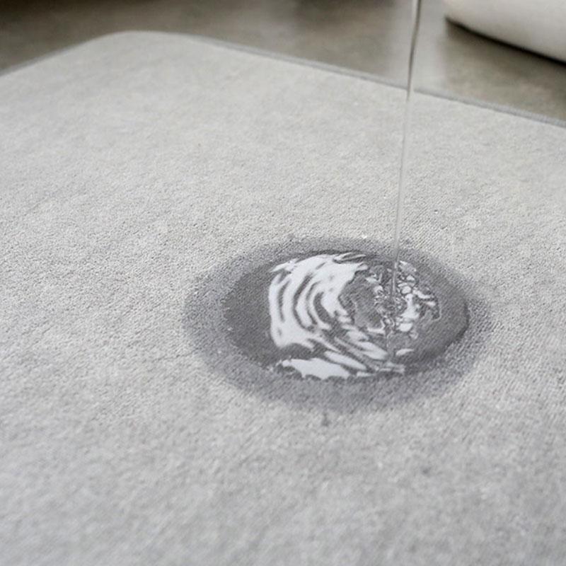 Bathroom Indoor Thickened Absorbent Floor Mat Area Rg Non-slip Floor Mat Toilet Kitchen Door Mat Bedroom Carpet Home Mat