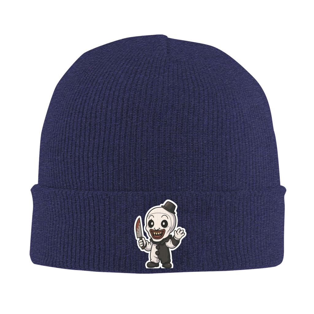 Terrifier Beanie Hats  Bonnet Hats Men Women Y2K Cool Kpop Knitted Hat Spring Design Warm Caps