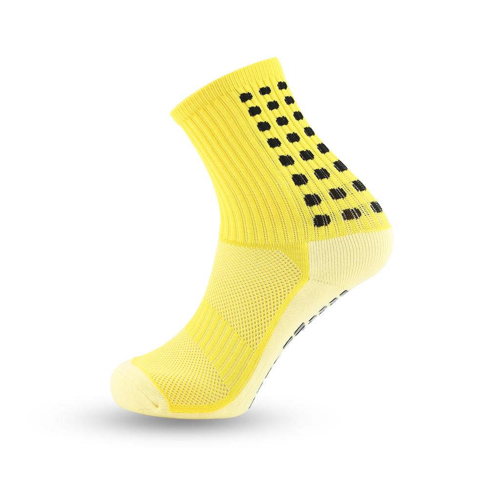 Professional Sports Football Socks, Sole Dispensing Non-Slip Socks, Towel Bottom Thickened Buffer, Men'S And Women'S Medium Tube Socks