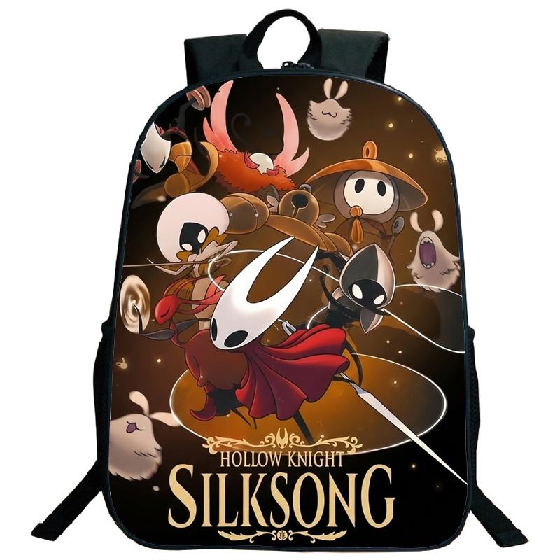 Hollow Knight 2 Backpack Silksong School Bag Hornet Fridge Magnet Boy Children Kid Child Teenager Schoolbag Primary Bookbag Teen Bagpack