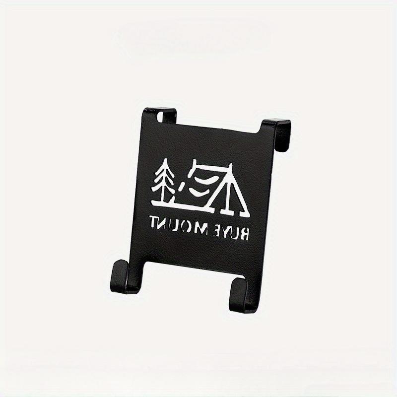 Outdoor Stove Head Gas Tank Hook, Portable Table Storage Hook Camping Butane Gas Tank Clip Table Hiking Accessories