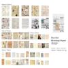 30 Pcs Scrapbooking Tissue Paper Onion Skin Kraft Paper Scrapbook Decoration Special Material Floral Collage DIY Crafts Supplies