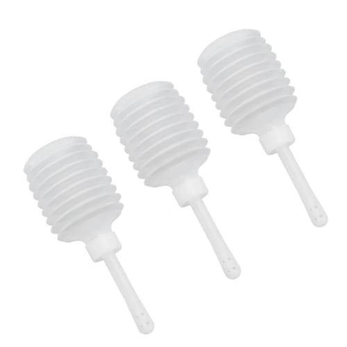 10 Easy-to-Use Portable 200ml Enema Bulbs (White)