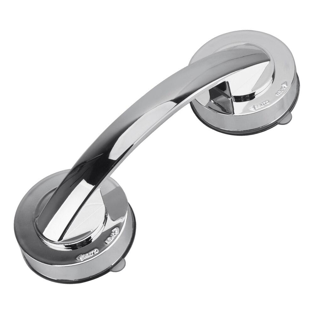 Anti-slip Handrail with Suction Cup No Drilling Shower Handle Offers Safe Grip for Safety Grab In Bathroom Bathtub Glass Door