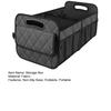 Car Trunk Organizer Foldable Portable Storage Box 2 Compartments Car Luggage Compartment Road Trips Camping Car Accessories