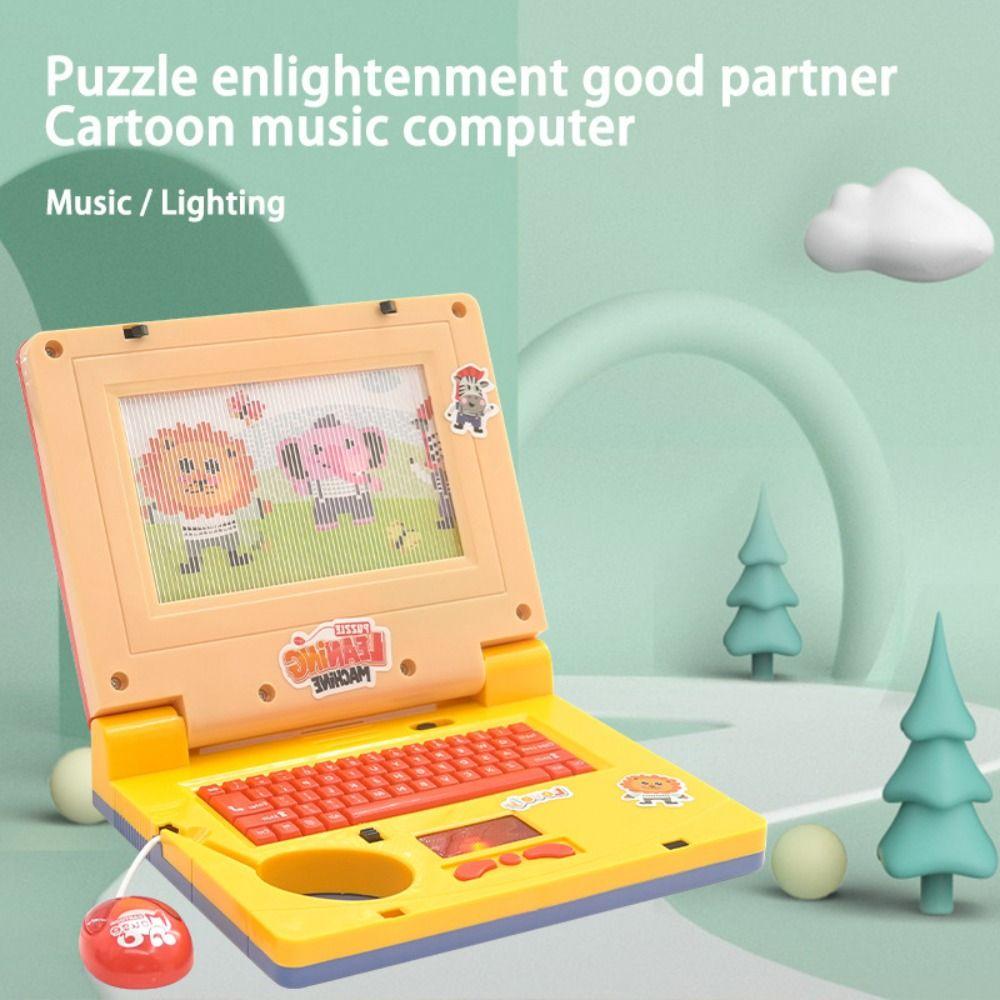 1 Set Multi-function Electronic Learning Machine LED Baby Learning Toy Animal Recognition