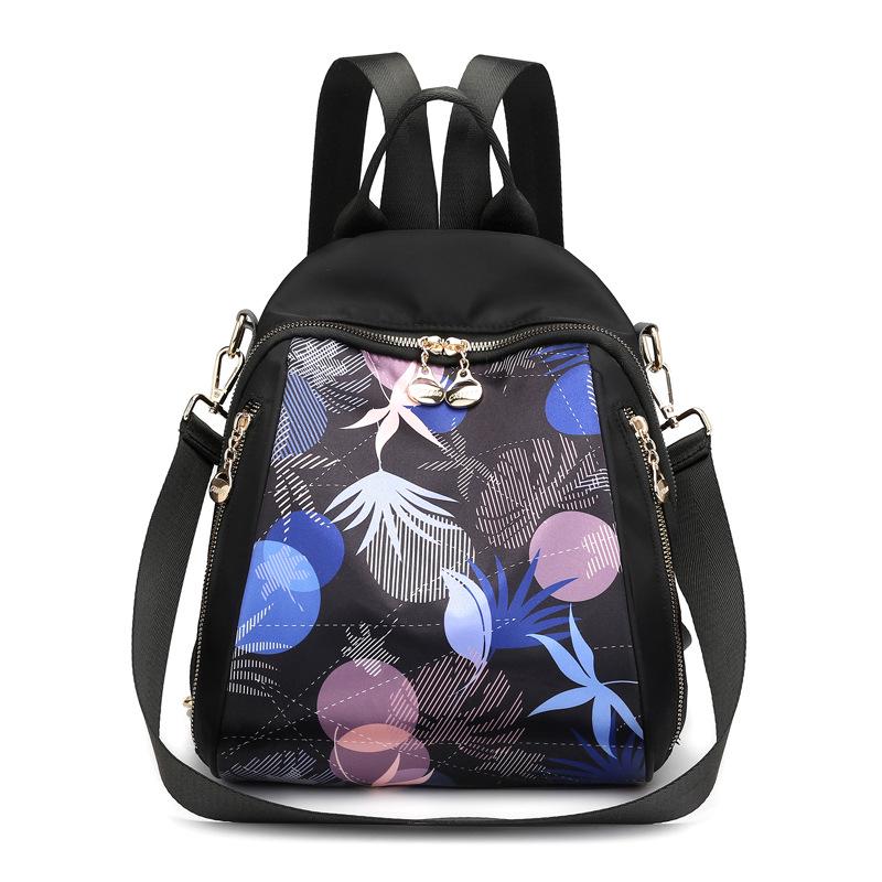 Women's Oxford Cloth Casual Fashion Print Travel Backpack - 2025 Trend