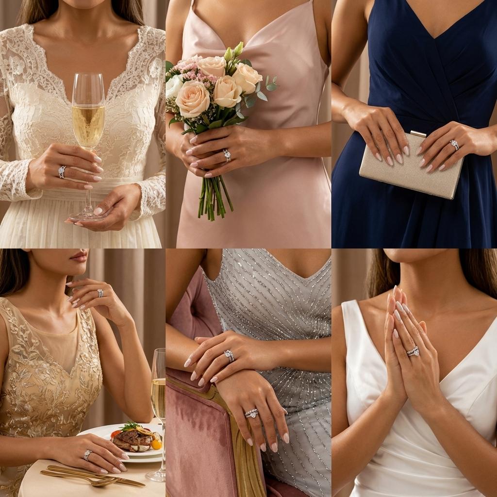 S CopperColor Exquisite Love CZ Engagement Proposal Rings for Women Heart Shape Inlaid Zircon Brass Finger Ring Wedding Gift
