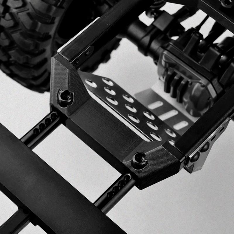 Adjustable R/C Front Rear Shock Mount Bracket for w/ Aluminum Alloy Heavy Duty Bearing Car Spare Part for TRX4 1:10 Mode
