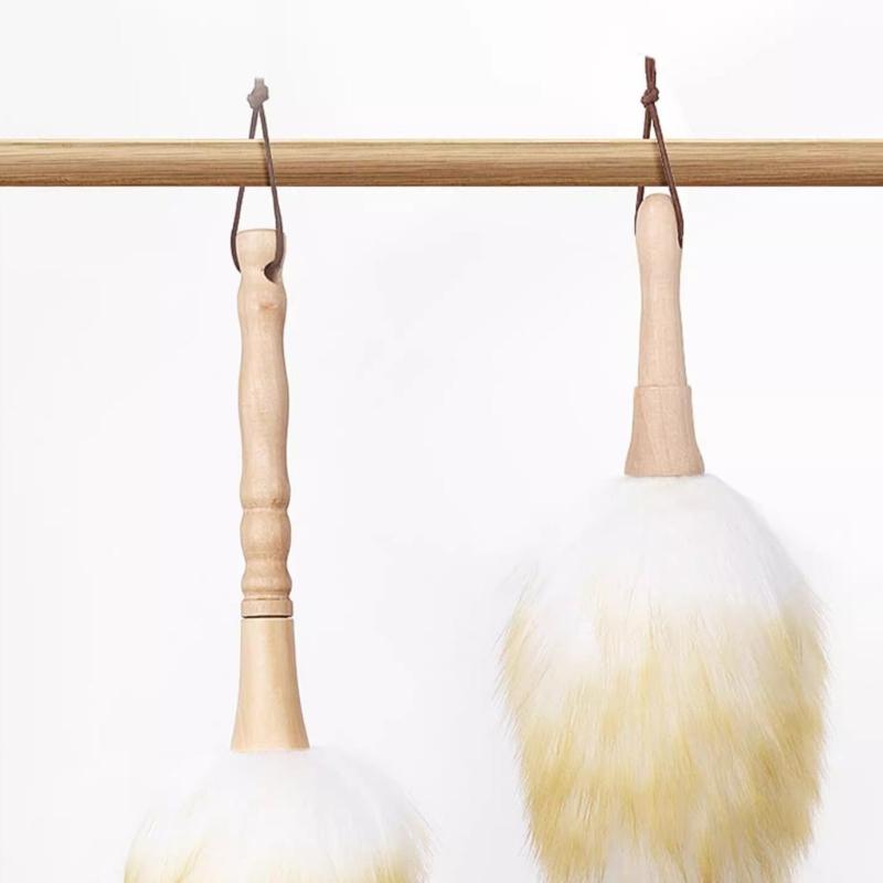 Effective Lambswool Brush for Dust and Stain Removal from Instruments