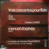 LP Record CHRISTIAN LARD  ORCHESTRE DE CHAM  Three Flute Concertos  Orpheus Mi ED002120 Edici France Classical Used