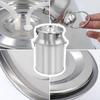 Large Capacity 10L Milking Equipment Bucket For Livestock Rustproof Stainless Steel Construction