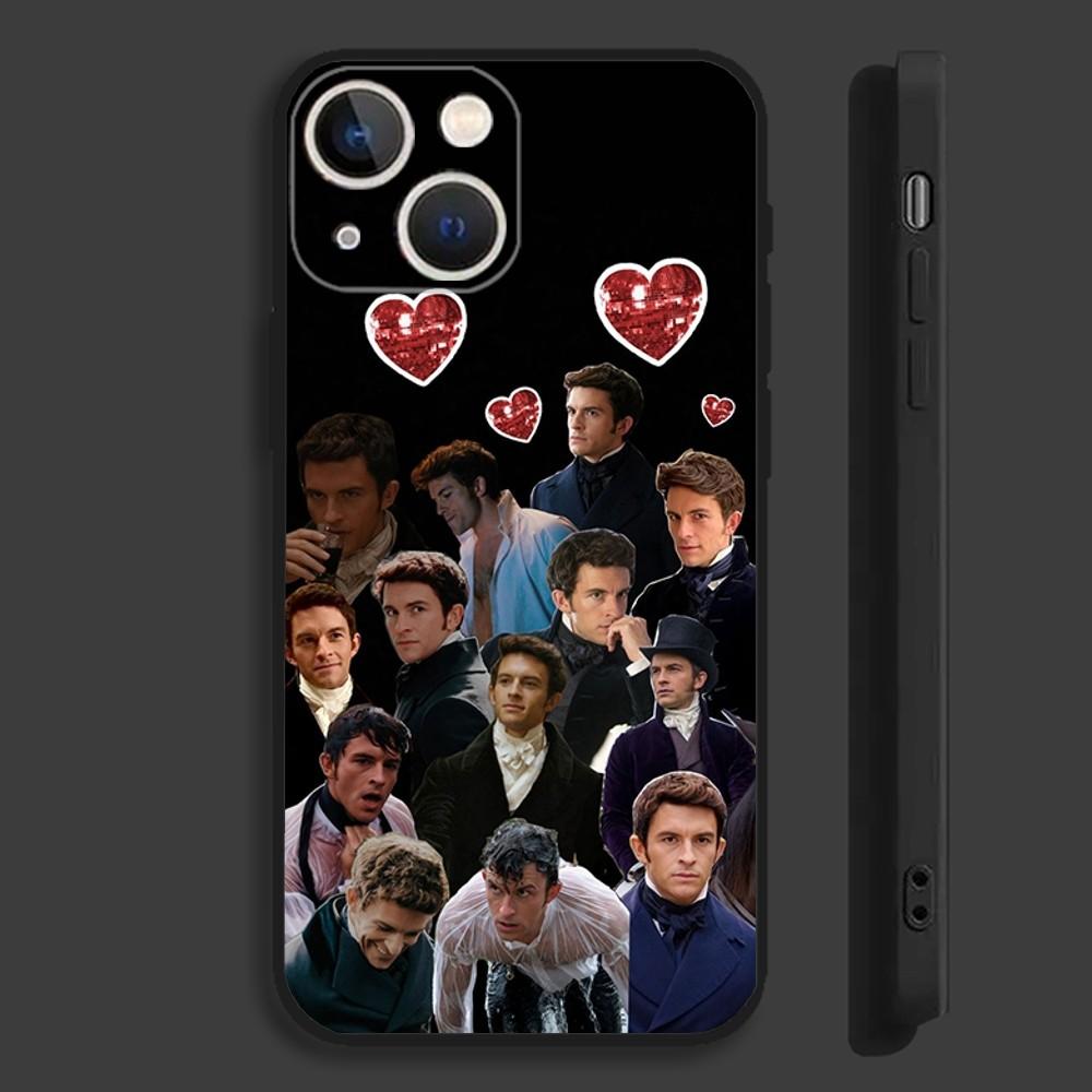 

Actor J-Jonathan B-Bailey Phone Case For iPhone 16,15,14,13,12,11,Pro,Max,Plus,Mini,X,XS,XR,8,7,6,S,SE Soft Black Case iPhone13mini