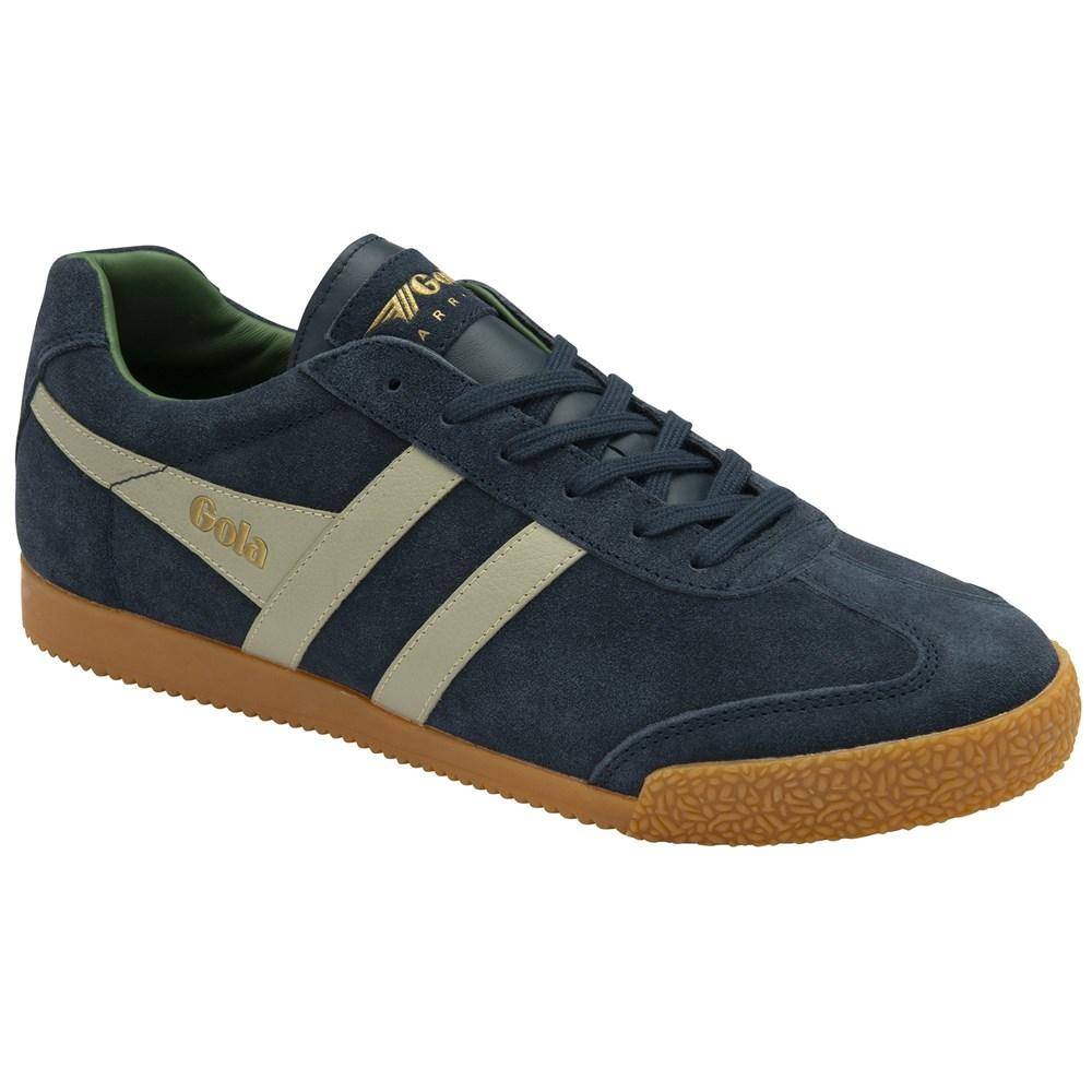 Gola Harrier Sneakers Suede Blue Marine
