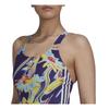 adidas Womens/Ladies Floral One Piece Swimsuit