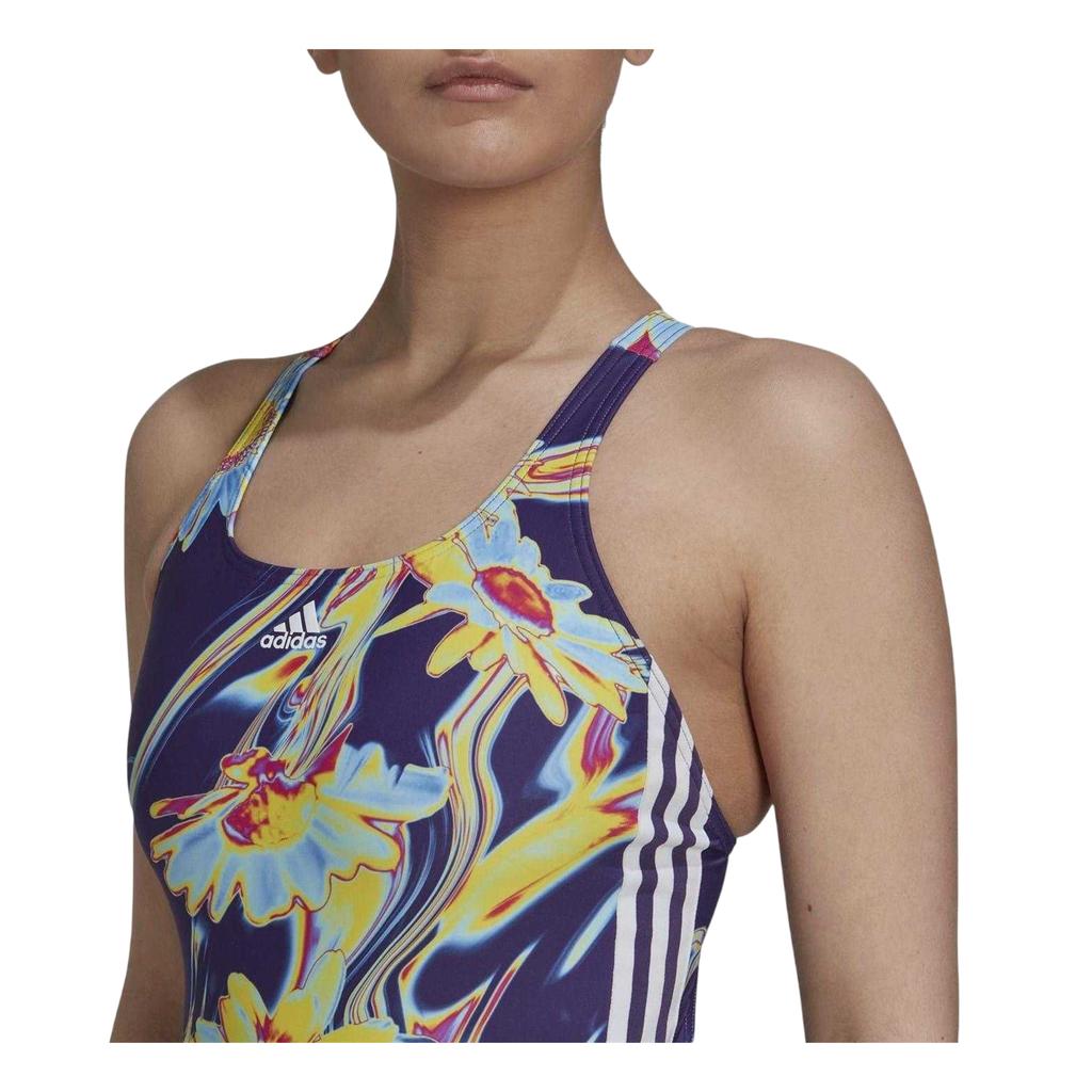 adidas Womens/Ladies Floral One Piece Swimsuit