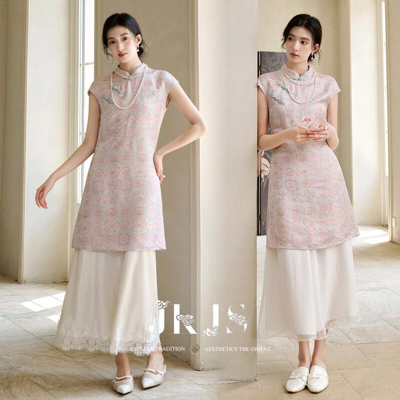 JK&JS Nian Yun Gui Improved Chinese Style Cheongsam Dress