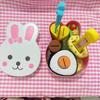 Food Feeding Little Rabbit Bento Food Platter Lunch Box Role Play Early Education Set Ornaments Models For Kids Girls Simulation