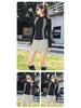 Women's Nylon Color Block Slim Fit UV Protection Cooling Summer Jacket