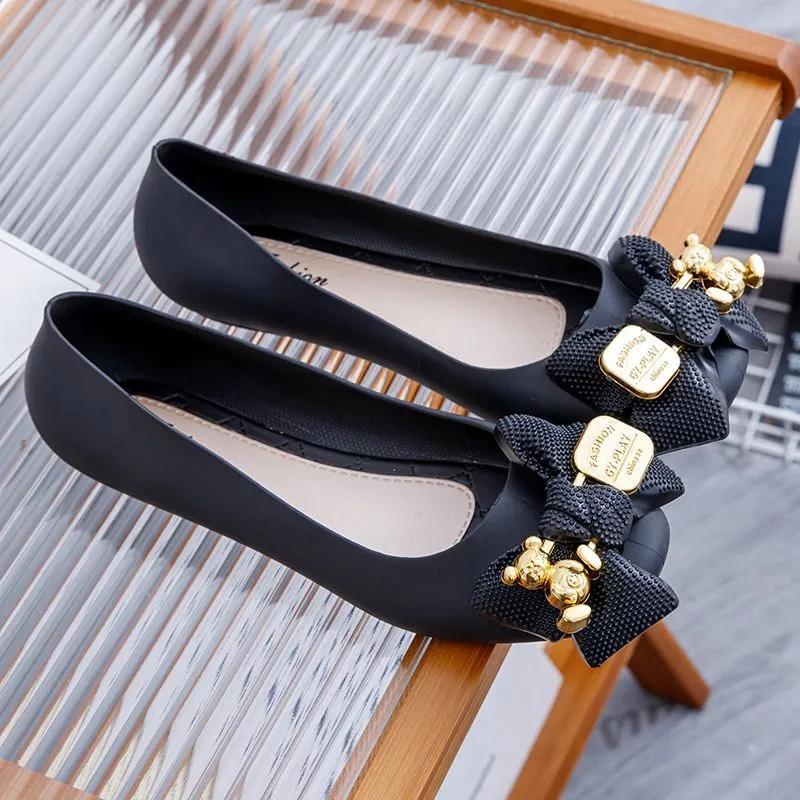 Scarpe da donna moda donna dolce antiscivolo gomma spiaggia piatte signora casual comfort slip-on mocassini ab93