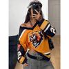 Plus Size Women'S Casual Minimalist Y2K Style V-Neck Long Sleeve T-Shirt Retro Personality Casual Exercise T-shirt Long Sleeved