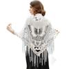 Sun Protection Hollow Lace Shawl Coat Thin Silk Scarf Headscarf  For Women Lady Girl