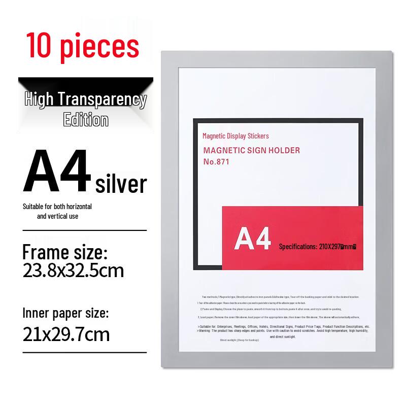 Jiuqianfeng Magnetic A4 Display Frame