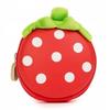 Children's Wallet with Strawberry Motif